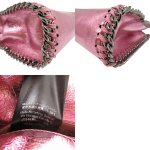 美品 ステラマッカートニー ファラベラ Falabella タイニー チェーンショルダーバッグ ハンドバッグ TINY TOTE 391698 W70005 ポリエステル ピンク 0908【中古】Stella McCartney
