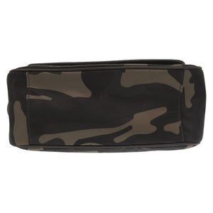 新品同様 ハンティングワールド ナイロン/レザー ブラウン/カモフラージュ ショルダーバッグ 0921【中古】HUNTING WORLD