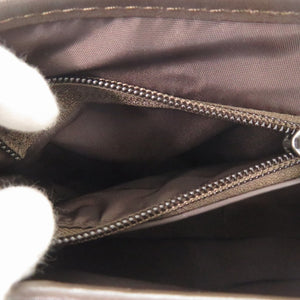 新品同様 ハンティングワールド ナイロン/レザー ブラウン/カモフラージュ ショルダーバッグ 0921【中古】HUNTING WORLD