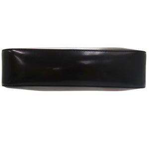 美品 サルヴァトーレフェラガモ カットアウト ショルダーバッグ カーフ ブラック レッド 0924【中古】Salvatore Ferragamo