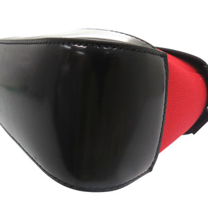 美品 サルヴァトーレフェラガモ カットアウト ショルダーバッグ カーフ ブラック レッド 0924【中古】Salvatore Ferragamo