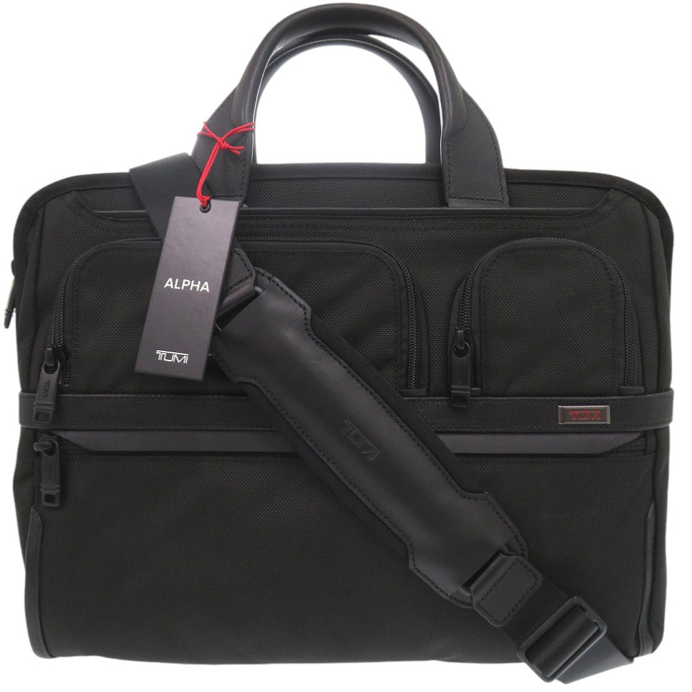 未使用品 トゥミ ALPHA エクスパンダブル オーガナイザー ラップトップ ブリーフ 117305-1041 ビジネスバッグ ナイロン ブラック 0929 TUMI