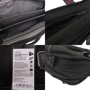 未使用品 トゥミ ALPHA エクスパンダブル オーガナイザー ラップトップ ブリーフ 117305-1041 ビジネスバッグ ナイロン ブラック 0929 TUMI