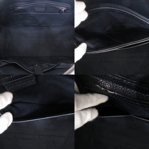 美品 ジョルジオアルマーニ 2way カーフレザー ネイビー ボストンバッグ 紺 0931【中古】GIORGIO ARMANI