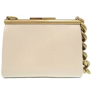 新品同様 ステラマッカートニー 2WAY チャンキーチェーン スモール ハンドバッグ ショルダーバッグ ホワイト 0935【中古】Stella McCartney