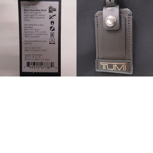 未使用 トゥミ ハリソン HARRISON ポート ウィークエンドバッグ ダッフルバッグ ビジネスバッグ ボストンバッグ 144555-1041 ナイロン ブラック 0940【中古】TUMI