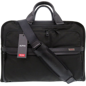 トゥミ ALPHA オーガナイザー ポートフォリオ ブリーフ 117300-1041 ビジネスバッグ ナイロン ブラック 0963【中古】TUMI