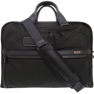 トゥミ ALPHA オーガナイザー ポートフォリオ ブリーフ 117300-1041 ビジネスバッグ ナイロン ブラック 0963【中古】TUMI