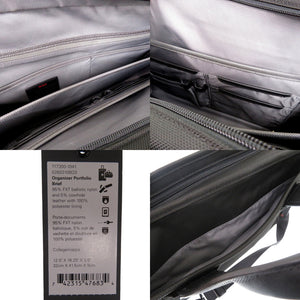 トゥミ ALPHA オーガナイザー ポートフォリオ ブリーフ 117300-1041 ビジネスバッグ ナイロン ブラック 0963【中古】TUMI