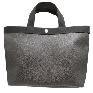 美品 エルベシャプリエ リュクス 舟型トートM 704GP コーティングキャンバス ノワール 黒 トートバッグ 0964【中古】Herve Chapelier