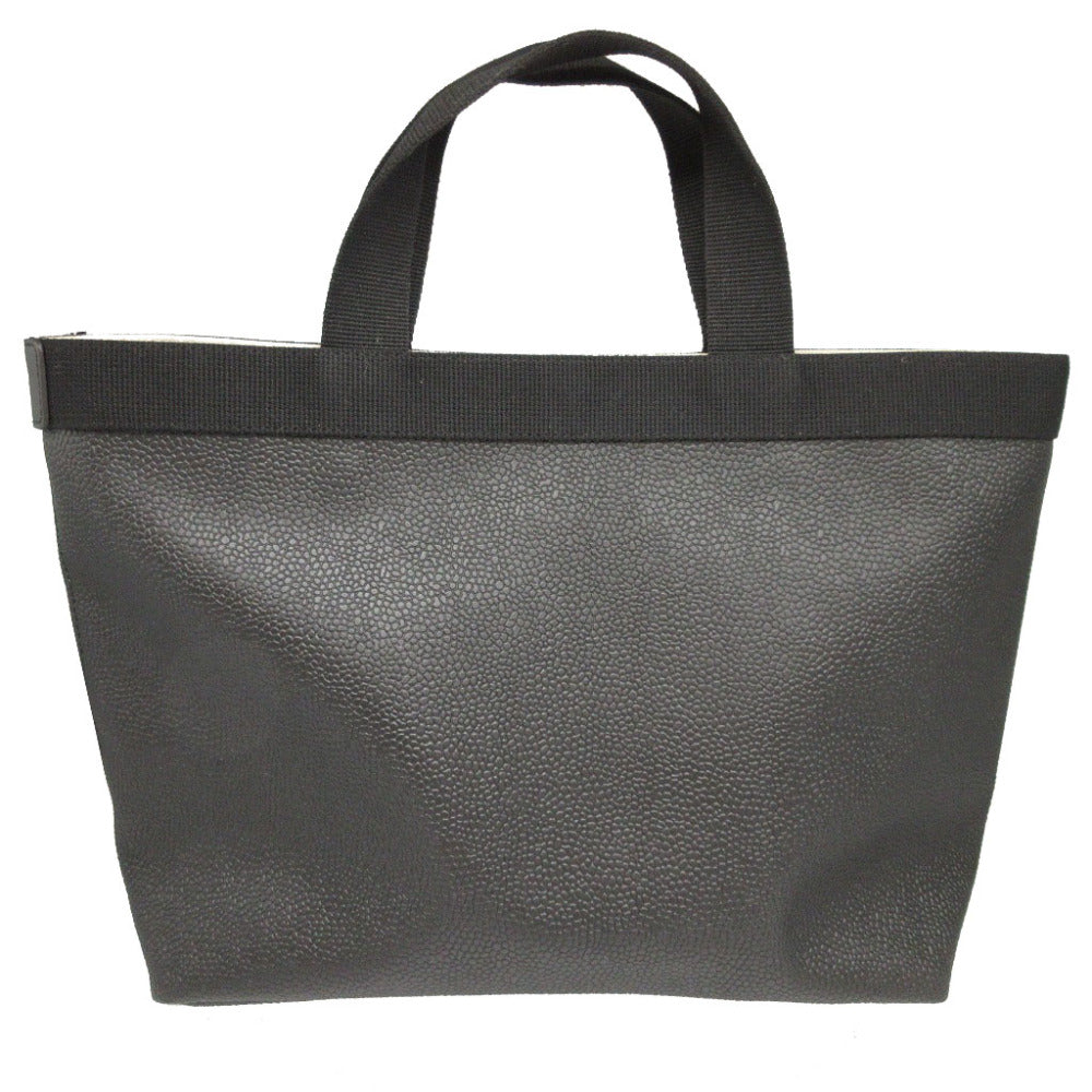 美品 エルベシャプリエ リュクス 舟型トートM 704GP コーティングキャンバス ノワール 黒 トートバッグ 0964【中古】Herve Chapelier