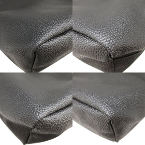 美品 エルベシャプリエ リュクス 舟型トートM 704GP コーティングキャンバス ノワール 黒 トートバッグ 0964【中古】Herve Chapelier