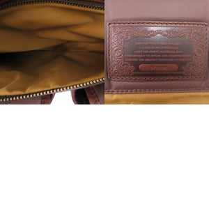 美品 ハンティングワールド ソルジャーコラボ バチュークロス/ナイロン ブラウン ショルダーバッグ 茶 0988【中古】HUNTING WORLD