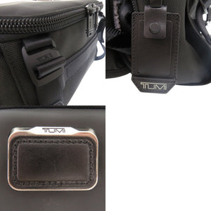 未使用品 トゥミ アルファブラボー プラトーン スリングバッグ PLATOON SLING ウエストバッグ ボディバッグ 1424821041 ナイロン ブラック 0999【中古】TUMI