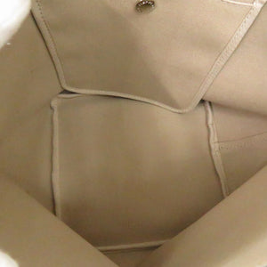 美品 エルベ シャプリエ 707GP リュクス舟型 レザー/キャンバス ブラウン ハンドバッグ 茶 1041【中古】Herve Chapelier