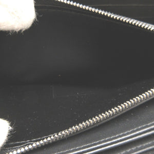 美品 ルイヴィトン モノグラム マヒナ M61867 ジッピーウォレット ノワール 黒 ラウンドファスナー長財布 財布 1101【中古】LOUIS VUITTON