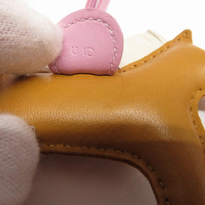 新品同様 エルメス ロデオチャームPM アニューミロ U刻印(2022年製) セサミ クレ モーヴシルベストル バッグチャーム キーホルダー 1103【中古】HERMES