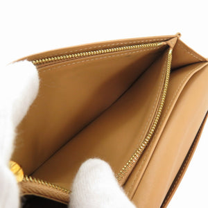 美品 ルイヴィトン LVヴェルティカル ウォレット M81330 トリヨンレザー 長財布 ブラック ICタグ 黒 LV 1104【中古】LOUIS VUITTON