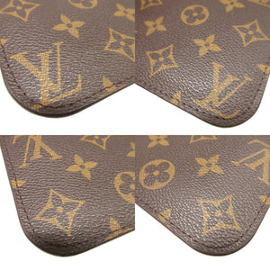 新品同様 ルイヴィトン モノグラム ネヴァーフルPM ブラウン 茶 ポーチ 1114【中古】LOUIS VUITTON