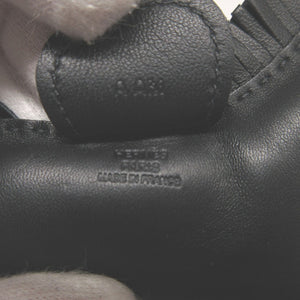 新品同様 エルメス ロデオチャームMM A刻印(2017年製) アニューミロ ソーブラック バッグチャーム キーホルダー 1117【中古】HERMES