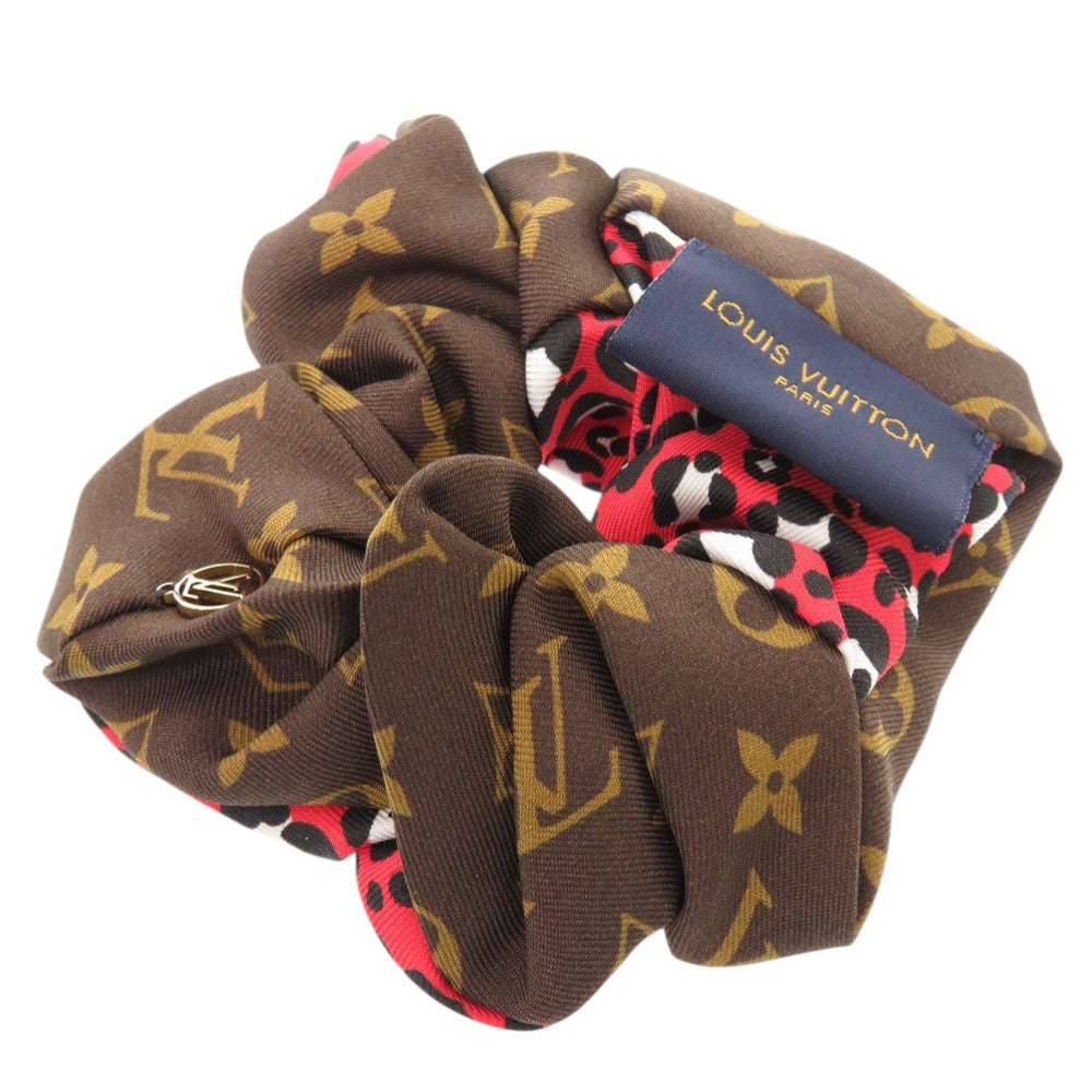 美品 ルイ ヴィトン シュシュ ビーマインドフル M77011 シルク ブラウン シュシュ LV 1145【中古】LOUIS VUITTON