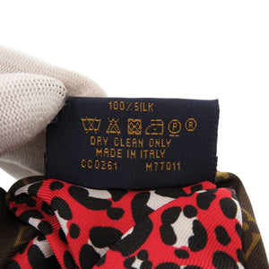 美品 ルイ ヴィトン シュシュ ビーマインドフル M77011 シルク ブラウン シュシュ LV 1145【中古】LOUIS VUITTON