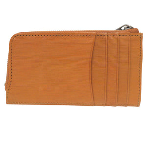 新品同様 ハンティングワールド ロゴ レザー ブラウン コインケース 財布 小銭入れ 1163【中古】HUNTING WORLD