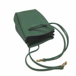 新品同様 エルメス ヴェスパ クシュベル ヴェール 緑 ○T刻印(1991年製) ポーチ 1180【中古】HERMES