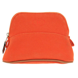 エルメス ボリードポーチ 16 ミニミニ コットン オレンジ バッグ 1181 【中古】 HERMES