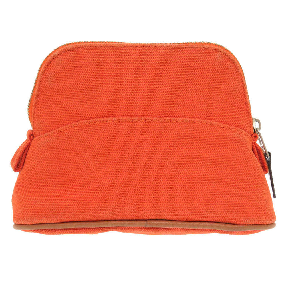 エルメス ボリードポーチ 16 ミニミニ コットン オレンジ バッグ 1181 【中古】 HERMES