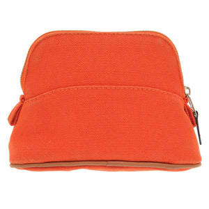 エルメス ボリードポーチ 16 ミニミニ コットン オレンジ バッグ 1181 【中古】 HERMES