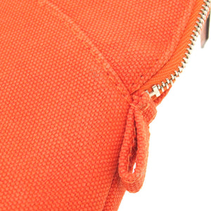 エルメス ボリードポーチ 16 ミニミニ コットン オレンジ バッグ 1181 【中古】 HERMES