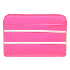 新品同様 クリスチャンディオール VIBE VOYAGEUR レザー ピンク コインケース 財布 1188【中古】Christian Dior