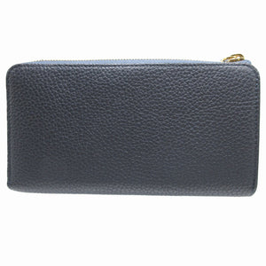 美品 ルイヴィトン ポルトフォイユ コメット M68582 トリヨンレザー ブルーマリーヌ 紺 L字ファスナー長財布 財布 1190【中古】LOUIS VUITTON