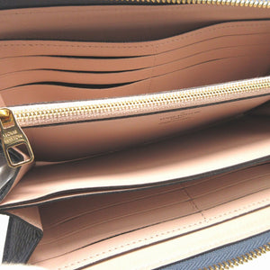 美品 ルイヴィトン ポルトフォイユ コメット M68582 トリヨンレザー ブルーマリーヌ 紺 L字ファスナー長財布 財布 1190【中古】LOUIS VUITTON