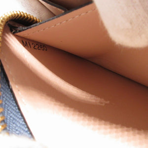 美品 ルイヴィトン ポルトフォイユ コメット M68582 トリヨンレザー ブルーマリーヌ 紺 L字ファスナー長財布 財布 1190【中古】LOUIS VUITTON