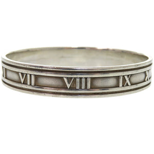 ティファニー アトラス カフ バングル ブレスレット シルバー925 1195【中古】TIFFANY&Co.
