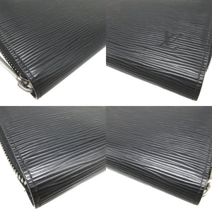 美品 ルイヴィトン エピ M61857 ジッピーウォレット ノワール 黒 ICチップ ラウンドファスナー長財布 財布 1204【中古】LOUIS VUITTON