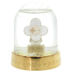 美品 ルイ ヴィトン ヴィヴィエンヌ スノーボール GI0307 メタル/ポリカーボネート クリア オブジェ LV 1207【中古】LOUIS VUITTON