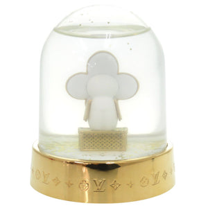 美品 ルイ ヴィトン ヴィヴィエンヌ スノーボール GI0307 メタル/ポリカーボネート クリア オブジェ LV 1207【中古】LOUIS VUITTON