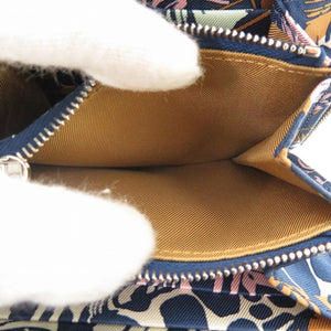 新品同様 エルメス アザップ シルクイン コンパクト エバーカラー ゴールド シルバー金具 B刻印(2023年製) コインケース 財布 茶 1224【中古】HERMES