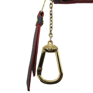 新品同様 ルイ ヴィトン ポルトカルト レクト ヴェルソ モノグラムアンプラント マリーヌルージュ M69420 ICタグ カードケース 小銭入れ コインケース 紺 赤 LV 1322 【中古】 LOUIS VUITTON