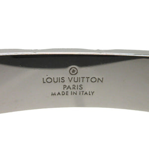 美品 ルイ ヴィトン チェーンブレスレット モノグラム M00269 ブレスレット メタル シルバー LV 1413【中古】LOUIS VUITTON