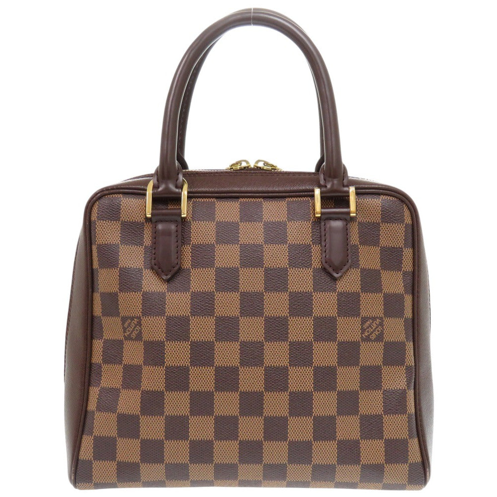 美品 ルイ ヴィトン ブレラ ダミエ N51150 ダミエキャンバス ブラウン ハンドバッグ 茶 LV 1420【中古】LOUIS VUITTON