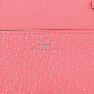 美品 エルメス クリック16 シェーブル ローズエテ シルバー金具 D刻印(2019年製) ショルダーバッグ 1455【中古】HERMES