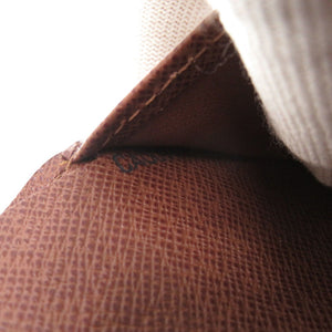 美品 ルイ ヴィトン ポルト モネ ビエ ヴィエノワ モノグラム M61663 ブラウン 二つ折り財布 LV 1459【中古】LOUIS VUITTON