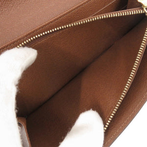 ベタなし 美品 ルイ ヴィトン ポルトフォイユ サラ モノグラム M61734 ブラウン 長財布 LV 1461【中古】LOUIS VUITTON