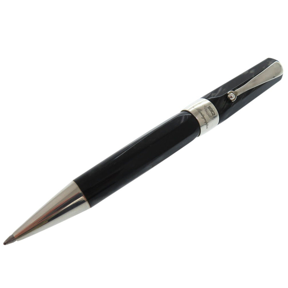 美品 モンテグラッパ シンフォニー ボールペン スターリングシルバー セルロイド チャコール 1467【中古】Montegrappa