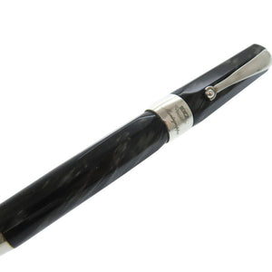 美品 モンテグラッパ シンフォニー ボールペン スターリングシルバー セルロイド チャコール 1467【中古】Montegrappa