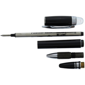 美品 モンブラン ファインライナー スターウォーカー シルバー金具 ブラック 黒その他文具 1469【中古】MONTBLANC